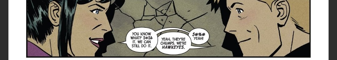 Aqua_X0's tweet photo. @CVBrady @CalorVini @KeyWatkins51299 Wow you're so wrong. In hawkeye 2012, clint calls kate hawkeye and kate has hawkeye as her superhero name too. Kate's own solo series is called hawkeye, people also thought she was clint becuz she's hawkeye and when clint and kate are both there, people call them hawkeyes https://t.co/NmESdEy8uw