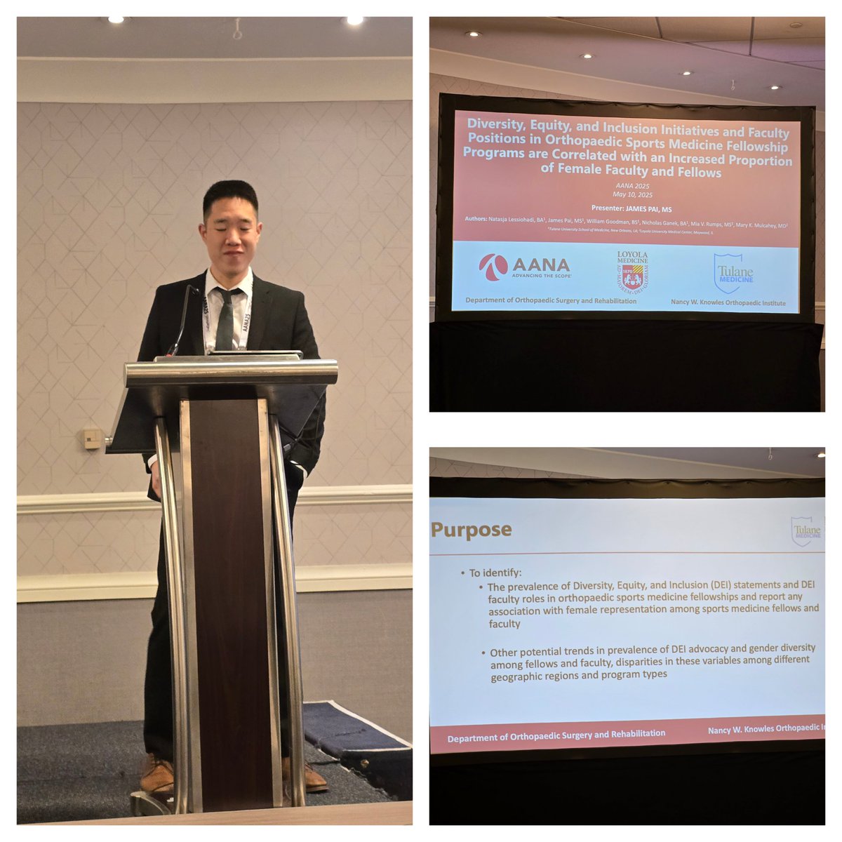 Mary Mulcahey (@marykmulcaheymd) on Twitter photo Congratulations to these medical students (Idaleen and James), who presented their research at #AANA25!
#orthotwitter #proudmentor #diversitymatters <a href="/LoyolaOrthoRes/">Loyola Orthopaedic Residency</a> <a href="/OrthoDiversity/">International Orthopaedic Diversity Alliance</a> Congratulations to these medical students (Idaleen and James), who presented their research at #AANA25!
#orthotwitter #proudmentor #diversitymatters <a href="/LoyolaOrthoRes/">Loyola Orthopaedic Residency</a> <a href="/OrthoDiversity/">International Orthopaedic Diversity Alliance</a>