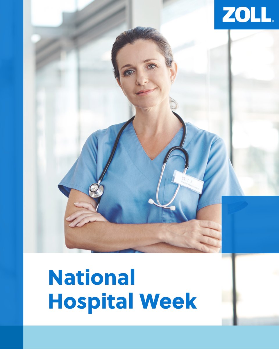This #NationalHospitalWeek we recognize the dedication of the caregivers who keep our hospitals running &amp; our communities healthy. To the nurses, doctors, &amp; all who help keep our hospitals running: your commitment to patient care inspires us every day. We’re proud to support you!