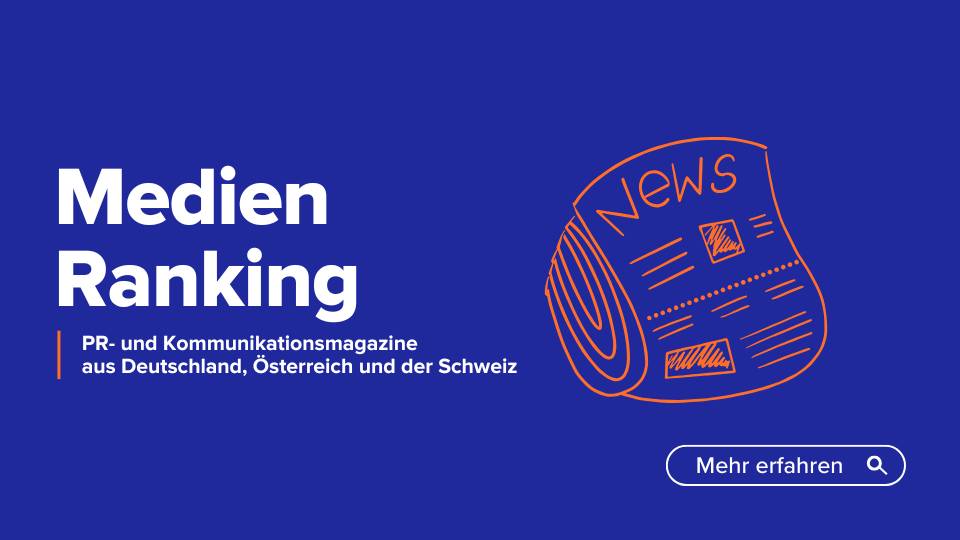 📢 Welche PR-Magazine setzen Maßstäbe?
Unser aktuelles Cision-Ranking zeigt, welche Fachmedien in Deutschland, Österreich und der Schweiz in der Kommunikationsbranche den Ton angeben – basierend auf ihrer medialen Relevanz. 📄 Jetzt zum Beitrag 👉 brnw.ch/21wSA9k