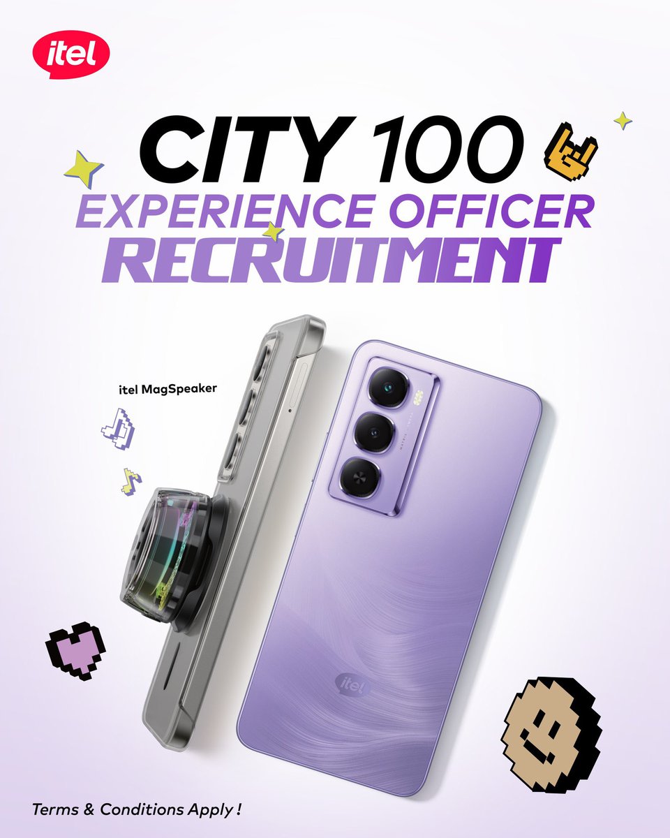 My favorite features are;

1. 7.65mm Slim Body Design: I don’t like heavy phones
2. iMatrix Camera: For my content creation 
3. 4G Network: I need a fast network

#City100ExperienceOfficer