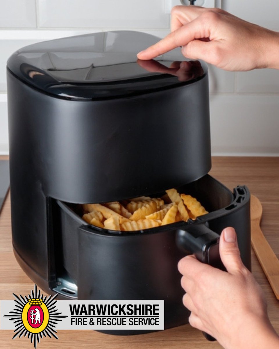 With the surge in air fryer popularity, Warwickshire Fire and Rescue Service is issuing safety advice to prevent potential air fryer fires.

Learn more: warwickshire.gov.uk/news/article/6…
