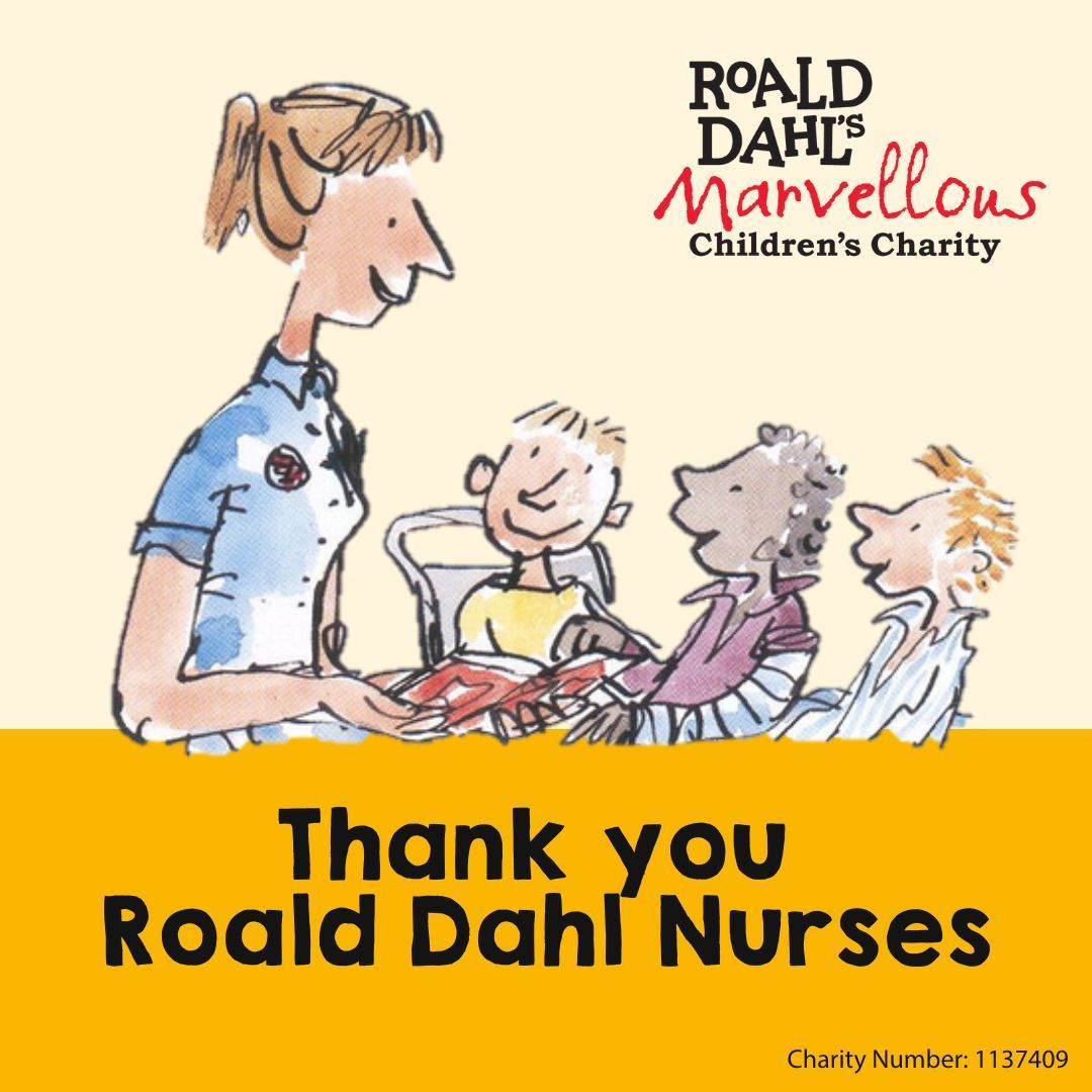 We’re proud to be celebrating International Nurses Day by supporting <a href="/RoaldDahlFund/">Roald Dahl Charity</a>.

A massive thank you to every Roald Dahl Nurse. The work you do to support children with complex, lifelong conditions is nothing short of incredible. You make a real difference, every single day.