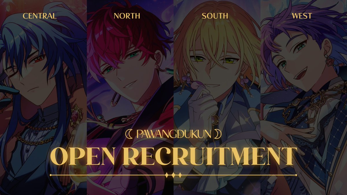 ᅠ
☽ .* :☆ﾟ.  𝐌𝐀𝐇𝐎𝐘𝐀𝐊𝐔 𝐑𝐏 𝐋𝐎𝐂𝐀𝐋 𝐎𝐏𝐄𝐍 𝐑𝐄𝐂𝐑𝐔𝐈𝐓𝐌𝐄𝐍𝐓

Lalu sekali lagi, mungkin takdir akan mempertemukan kita kembali, di bawah sinar rembulan malam yang terasa dingin ini.

Jika kamu adalah salah satu orang terpilih, maukah kamu meraih tanganku?
ᅠ