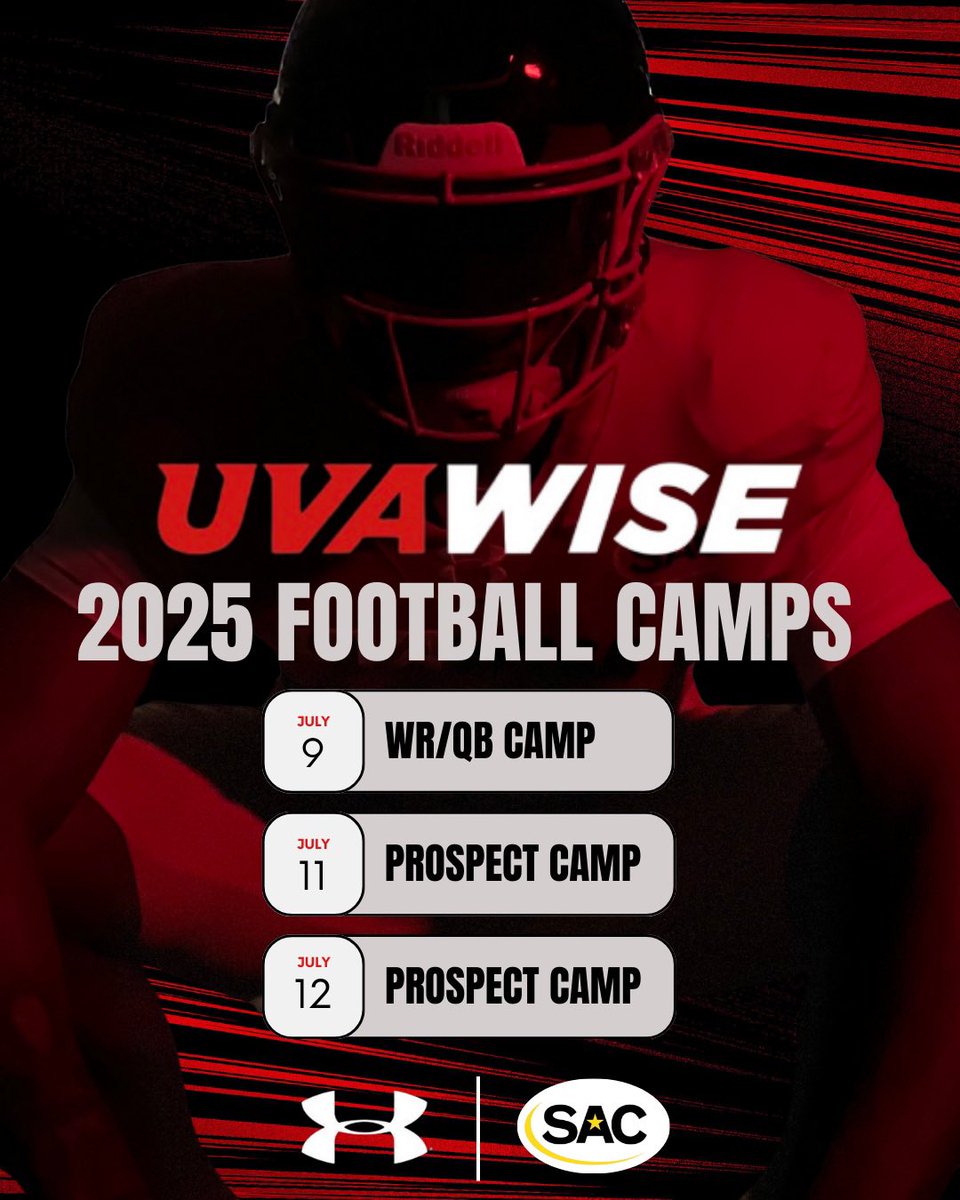 UVAWiseCavsFB's tweet image. Choosy players choose UVAWISE! Join our UVAWISE Football Camp! Click the link below to register and become a part of the family! uvawisefootball.totalcamps.com/About%20Us