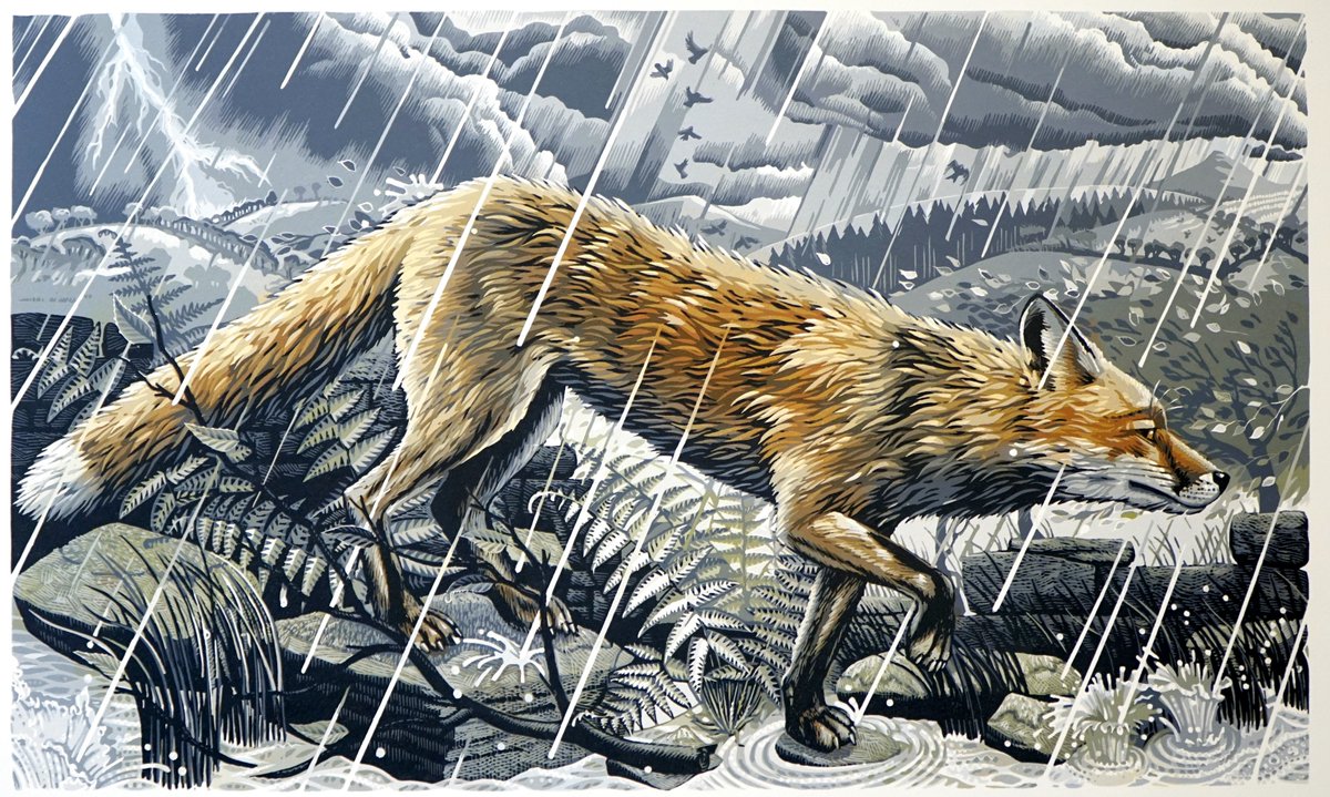 Latest blog! Artist @truefittbakerart shares his creative journey and the inspiration for his artwork including this impressive fox reduction linoprint on Somerset® paper.
stcuthbertsmill.blogspot.com/2025/05/artist…
 #somersetpaper #stcuthbertsmill #filagroup