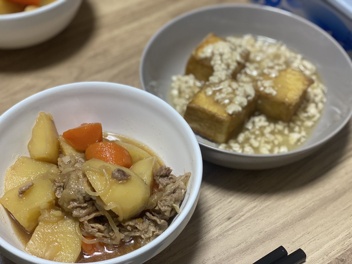 今日の晩ご飯はー
完全に胃袋を掴まれたお味でした(^^)
もうねパーフェクト！
味の好みを伝えてなくて、好みの味を出してきた人は初めてだね！