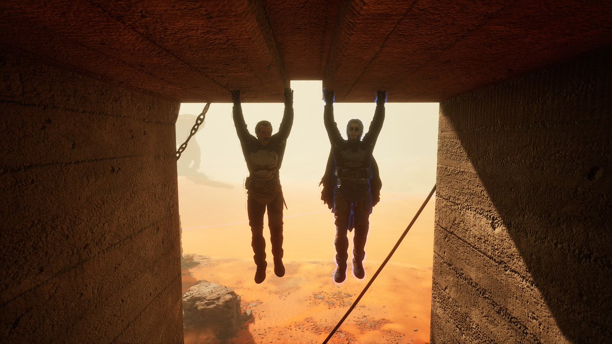 Just hanging out with my friend @cepas28 in <a href="/DuneAwakening/">Dune: Awakening</a>