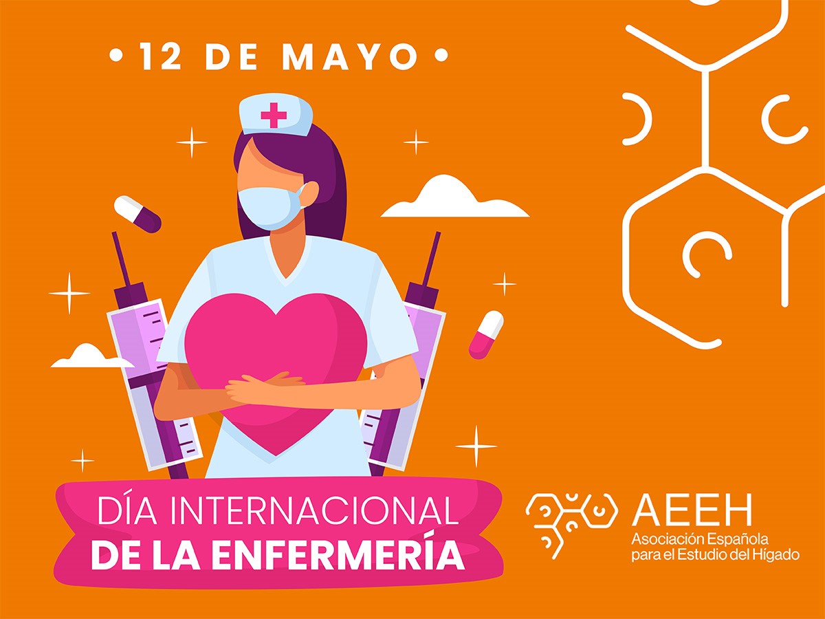 👩‍⚕️Hoy es el Día Mundial de la Enfermería y desde la #AEEH rendimos homenaje a quienes están siempre al lado del paciente hepático. 
Gracias por vuestro imprescindible trabajo diario. Sois siempre un apoyo constante para estas personas, e igualmente para los especialistas.