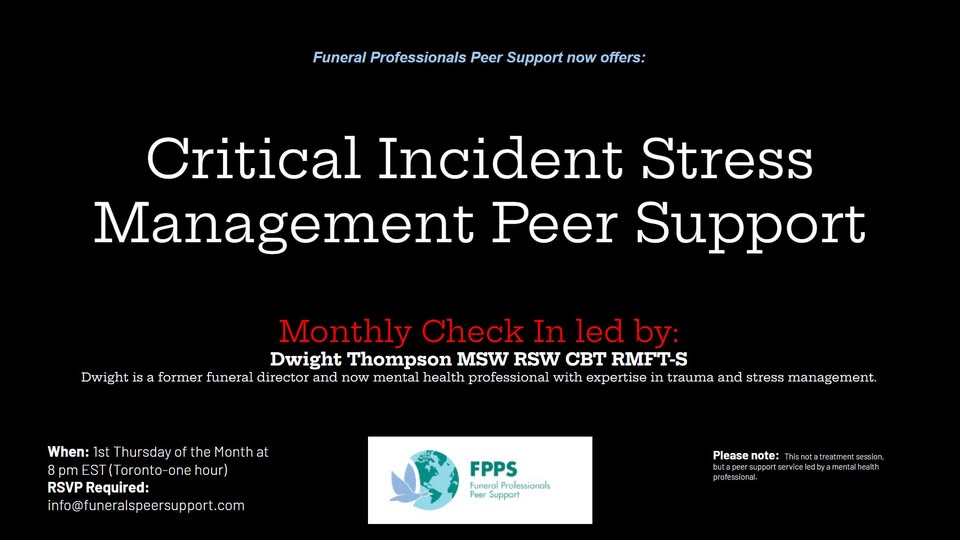 Funeral Professionals Peer Support (@fpps_ltd) on Twitter photo 