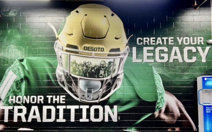 Miles Wallace (@waterboy_miles) on Twitter photo Create your legacy. Honor the tradition.
<a href="/FootballDesoto/">DeSoto Football</a> <a href="/DeSotoWildcats/">De Soto Wildcats</a> <a href="/desotoisdeagles/">DeSoto ISD</a>
<a href="/waterboy_tx/">Waterboy Graphics</a>
#WaterboyGraphics #WeBrandBig #WhenCultureMatters #CampusBranding #SchoolBranding #Branding Create your legacy. Honor the tradition.
<a href="/FootballDesoto/">DeSoto Football</a> <a href="/DeSotoWildcats/">De Soto Wildcats</a> <a href="/desotoisdeagles/">DeSoto ISD</a>
<a href="/waterboy_tx/">Waterboy Graphics</a>
#WaterboyGraphics #WeBrandBig #WhenCultureMatters #CampusBranding #SchoolBranding #Branding