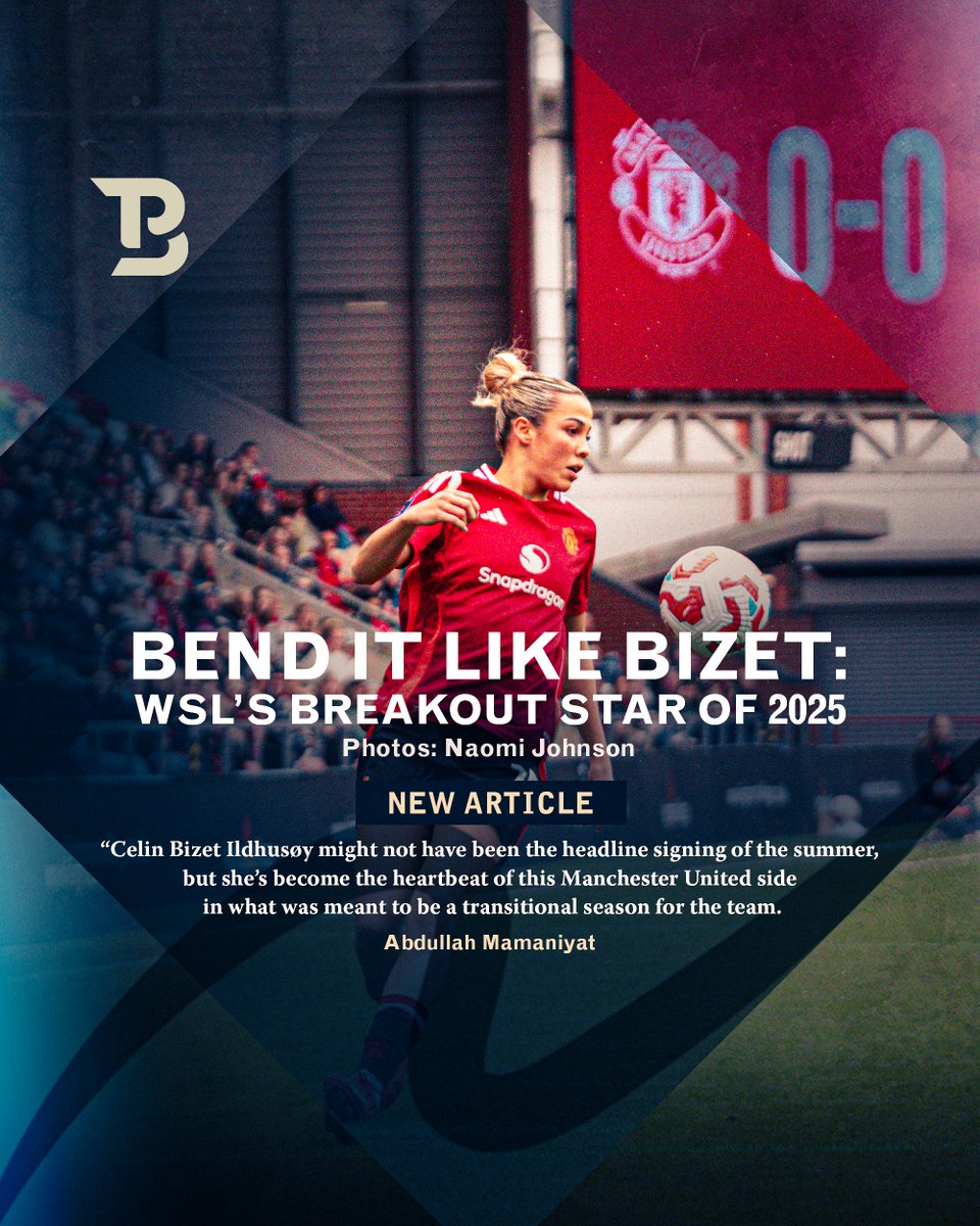 💬 "Celin Bizet Ildhusøy might not have been the headline signing of the summer, but she’s become the heartbeat of this Manchester United side in what was meant to be a transitional season for the team."

After coming to Manchester United in the summer of 2024, Celin Bizet