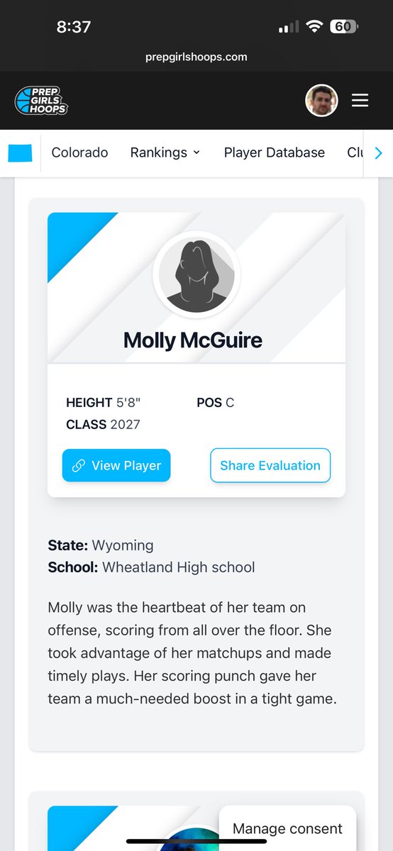 Molly McGuire has had a great Spring! #24MDTeamDaum