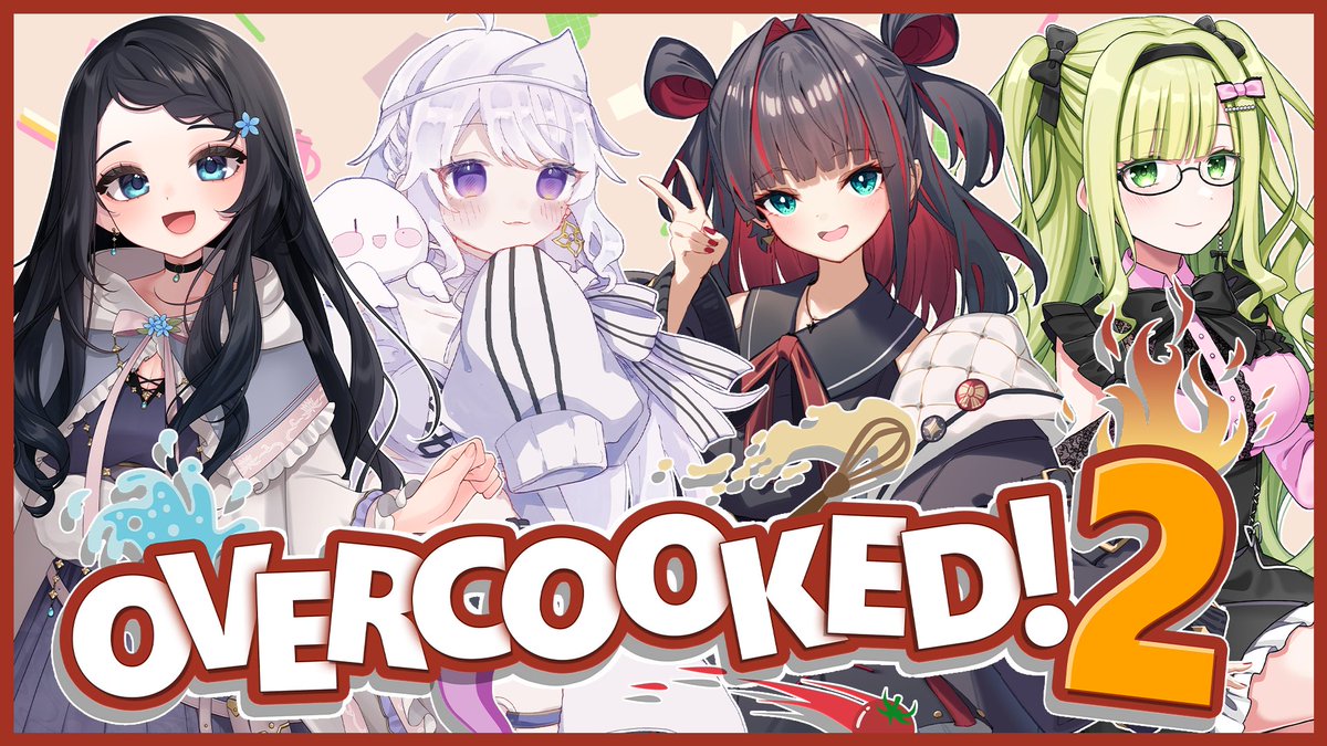 Nodoka_Himeji's tweet image. 🕙２１：３０～
新米料理人、動きます。

【 #overcooked2  】マブと遊ぶ会２【 #のどかのおへや 】 youtube.com/live/z1M8hWO05…
