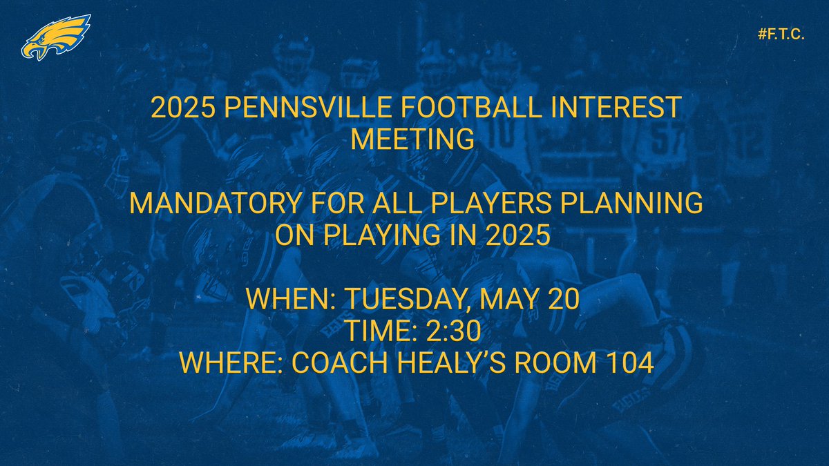 🏈🦅FOOTBALL INTEREST MEETING🦅🏈