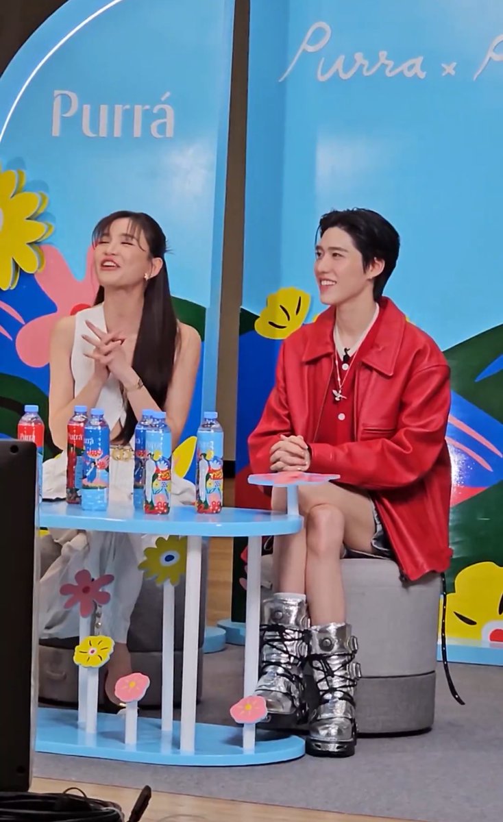 ppkritstyle's tweet image. พีพี 〰️ PP Krit wears #Rabanne x #NewRock silver boots for #PurraxPPKritLiveandMeet

#ppkritt #ppkritstyle