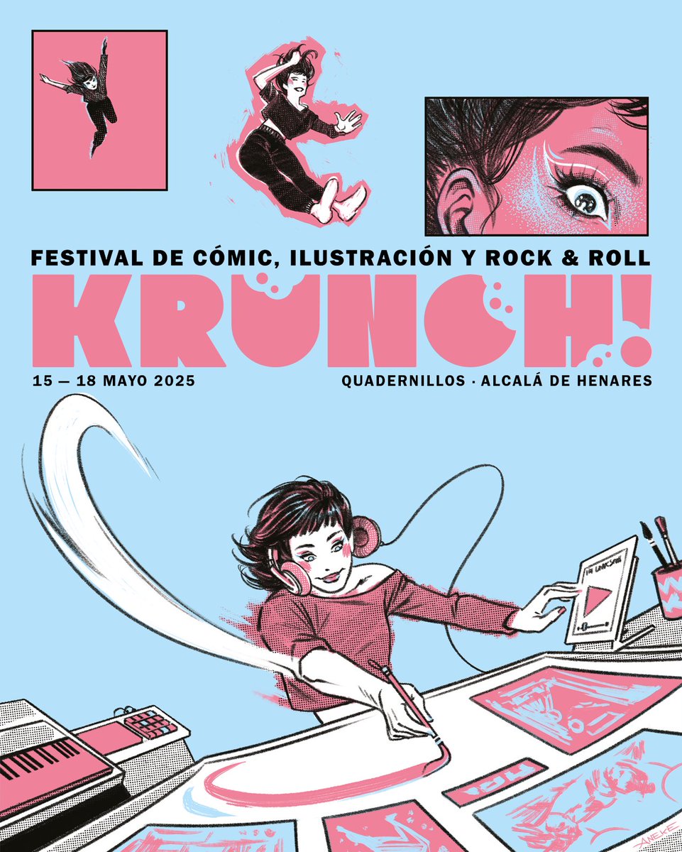 Este fin de semana se entregarán los VII Premios ACDCómic en <a href="/KrunchFestival/">KrunchFestival</a>.

Nos vemos este sábado 17 de mayo a las 12:30 en <a href="/QuadernillosPC/">Quadernillos</a> .

Más info aquí👇
krunchfestival.com/programacion/
