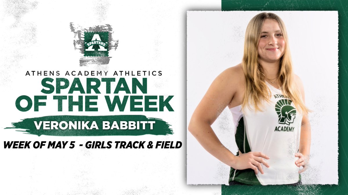 ᴀᴛʜᴇɴs ᴀᴄᴀᴅᴇᴍʏ ᴀᴛʜʟᴇᴛɪcs (@spartanathletic) on Twitter photo Congratulations to senior & <a href="/StanfordXCTF/">StanfordXCTF</a> signee Veronika Babbitt on being named Spartan of the Week! <a href="/acad_track/">𝗔𝗧𝗛𝗘𝗡𝗦 𝗔𝗖𝗔𝗗𝗘𝗠𝗬 𝗧𝗥𝗔𝗖𝗞& 𝗙𝗜𝗘𝗟𝗗</a> #GoSpartans Congratulations to senior & <a href="/StanfordXCTF/">StanfordXCTF</a> signee Veronika Babbitt on being named Spartan of the Week! <a href="/acad_track/">𝗔𝗧𝗛𝗘𝗡𝗦 𝗔𝗖𝗔𝗗𝗘𝗠𝗬 𝗧𝗥𝗔𝗖𝗞& 𝗙𝗜𝗘𝗟𝗗</a> #GoSpartans