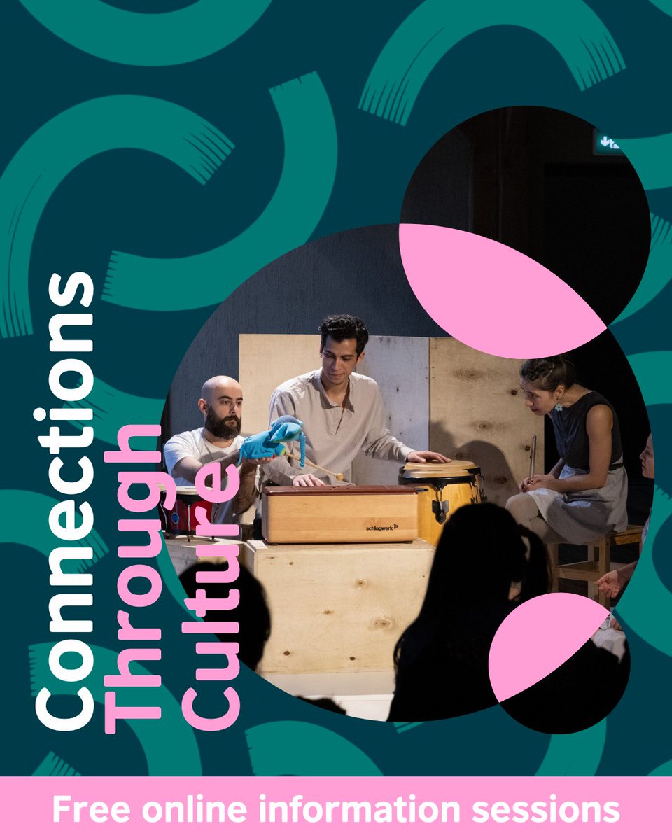 📢 Get advice on your application to our #ConnectionsThroughCulture grants directly from our team during one of our online free information sessions:

🔹Wednesday 14 May, 10.00 (BST)
🔸Thursday 15 May, 09.00 (BST)

Register now: ow.ly/9zYS50VKqr9