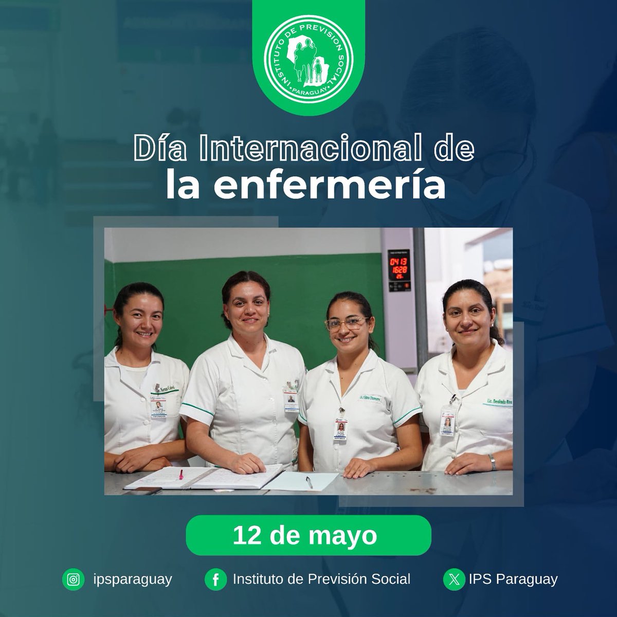 En este Día Internacional de la Enfermería, rendimos homenaje a quienes cuidan con vocación, compromiso y amor. Gracias por ser el corazón que sostiene nuestra salud. ¡Feliz día, enfermeras y enfermeros! ❤️