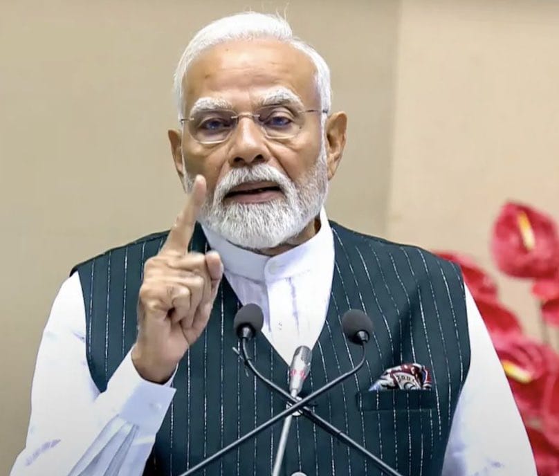 आदरणीय प्रधानमंत्री श्री <a href="/narendramodi/">Narendra Modi</a> जी रात 8 बजे देश को संबोधित करेंगे।