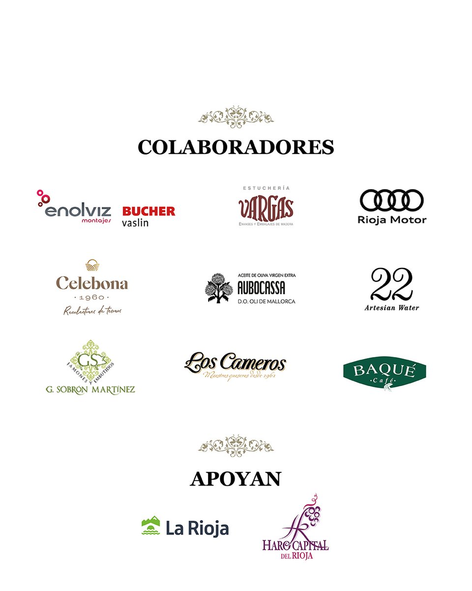 #BarrioEstación #BEIWE2025 | 19 de mayo. Agradecemos profundamente los colaboradores por hacer posible este evento. <a href="/aubocassa/">Aubocassa</a> <a href="/quesocameros/">Queso Los Cameros</a> <a href="/cafesbaque_tg/">Cafesbaque_tg</a>  <a href="/jamonsobron/">jamonsobron</a> <a href="/22artesianwater/">22 artesian water</a> #EstucheriaVargas <a href="/enolviz/">ENOLVIZ</a> <a href="/AudiRiojaMotor/">Audi Rioja Motor</a>  #Celebona1960

Apoya: <a href="/lariojaorg/">Gobierno de La Rioja</a> <a href="/haroturismo/">Haro Turismo</a>