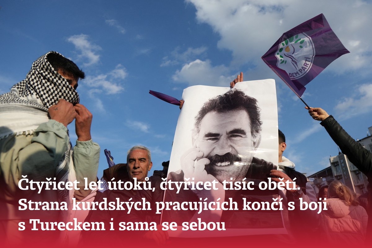 PKK po dekádách bojů s Tureckem oznámila, že hodlá složit zbraně a organizaci rozpustit. Pokud se tak stane, prezident Erdogan si připíše obří vítězství. Podle kritiků mu však jde spíš o vlastní budoucnost než mír. Víc v
<a href="/enkocz/">Deník N</a>: denikn.cz/1730494/ctyric…