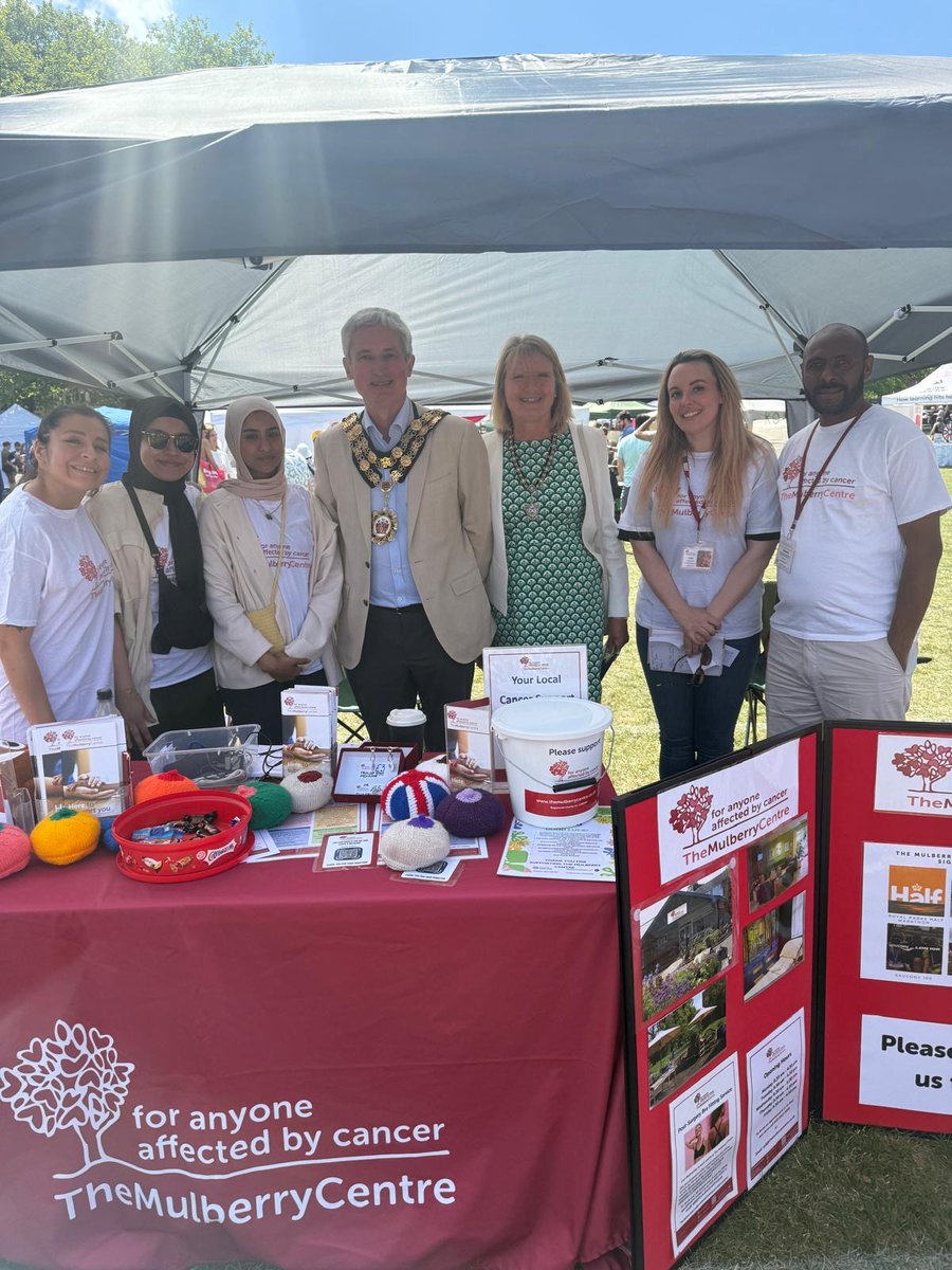 We had such a fantastic day at the @richmondmayfair over the weekend! A big thank you to all our fabulous Mulberry Centre volunteers who helped out on the stall, it was great to spread the word about our Centre and services ❤️
 #RichmondCommunity