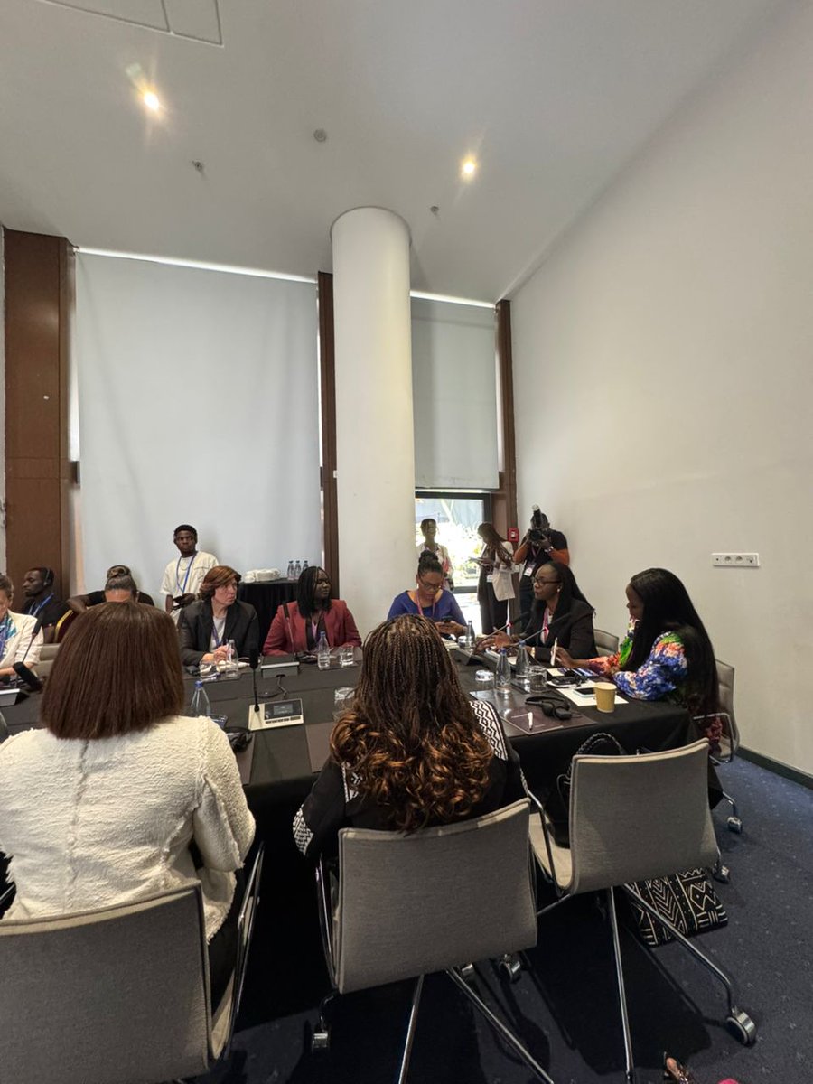 Madame Noellie Cécile Tiendrébéogo, Directrice Générale <a href="/EcobankBurkina/">ECOBANK BURKINA</a> : « Les questions du genre doivent être institutionnalisées dans les organisations. »

#AfricaCEOForum2025 #UnMeilleurChoix #EcobankCI