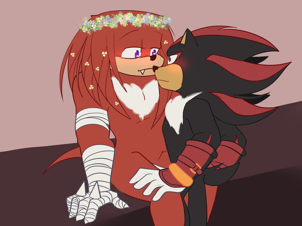 nixinso's tweet image. Class was online today so heres a quick cleanup of a sketch
#knuxadow