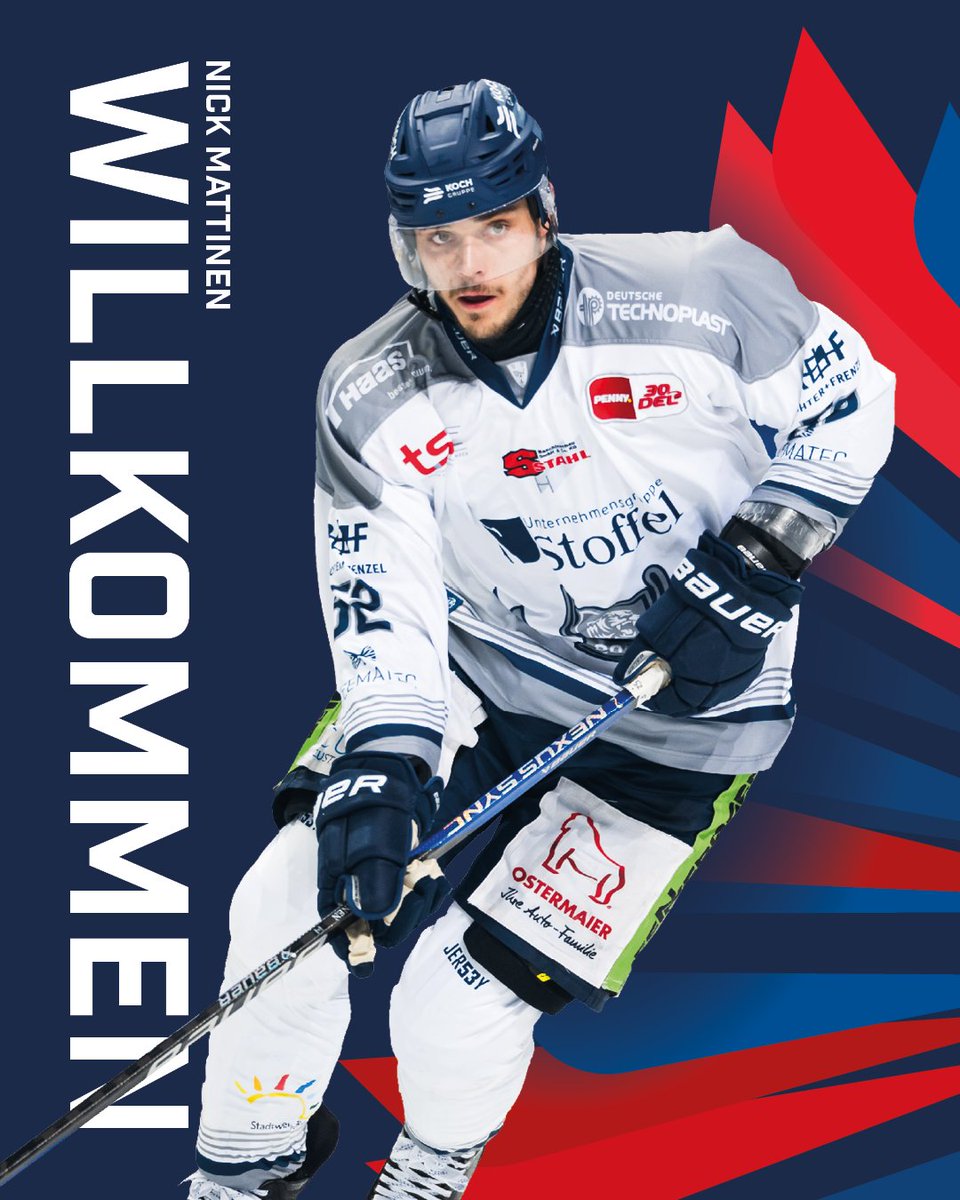Ein neues, aber nicht ganz unbekanntes Gesicht! Herzlich willkommen in Mannheim, Nick! #fürMannheim #AdlerMannheim bit.ly/4mhFV6M