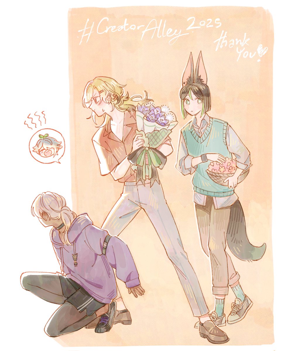 #.CreatorAlley3 💗💗
ดีเลย์นิดหน่อย ขอบคุณที่แวะมาหานะคะะะ