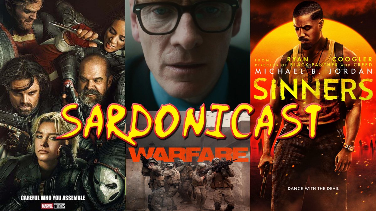 sardonicast's tweet image. Sardonicast 189: Sinners, Warfare, Thunderbolts*, Black Bag
youtu.be/tVG-PoH-n80