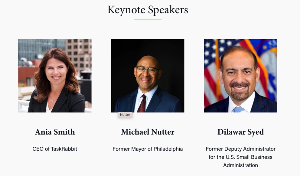 Dilawar Syed (@dilawar) on Twitter photo Excited to join <a href="/Michael_Nutter/">Michael A. Nutter</a> and my Wharton classmate Ania Smith (<a href="/Taskrabbit/">Taskrabbit</a>) to talk about the future of small businesses at <a href="/Wharton/">The Wharton School</a>.
If youâre in Philly, come join the conversation on Tuesday, May 13.
esg.wharton.upenn.edu/events/advanci⌠Excited to join <a href="/Michael_Nutter/">Michael A. Nutter</a> and my Wharton classmate Ania Smith (<a href="/Taskrabbit/">Taskrabbit</a>) to talk about the future of small businesses at <a href="/Wharton/">The Wharton School</a>.
If youâre in Philly, come join the conversation on Tuesday, May 13.
esg.wharton.upenn.edu/events/advanciâŚ