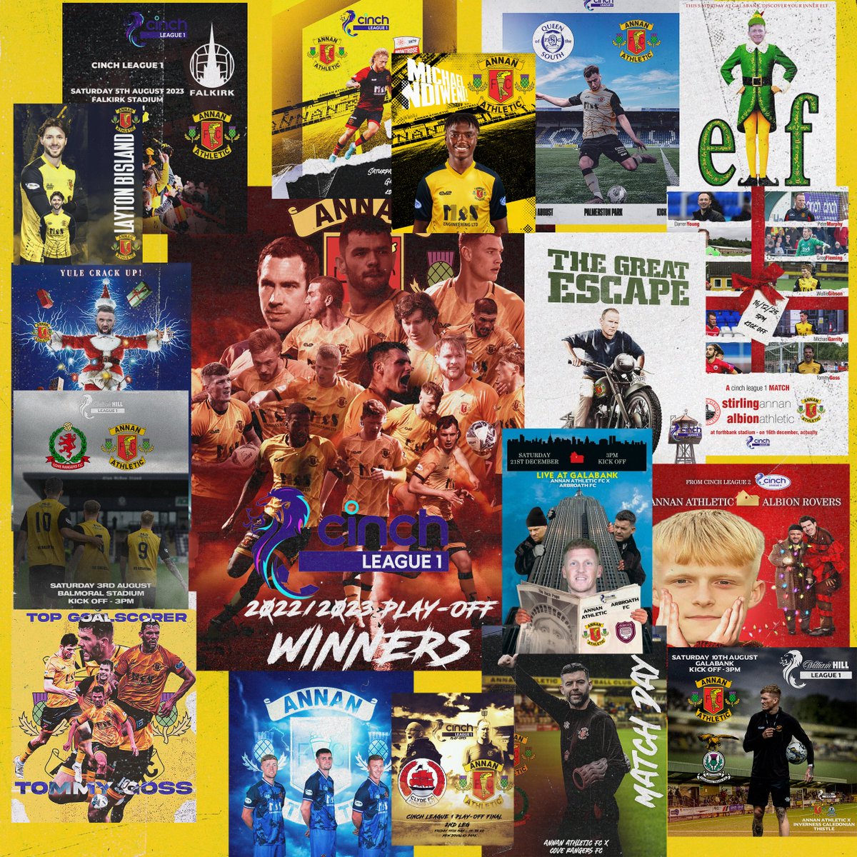 _Rob_Carter's tweet image. ⬛️🟨After nearly 4 seasons as part of the @AnnanAthleticFC media team making matchday graphics, video highlights and promotional videos etc, at the end of the season I will be leaving my role.

Thank You Annan Athletic for everything and good luck next season! ⬛️🟨