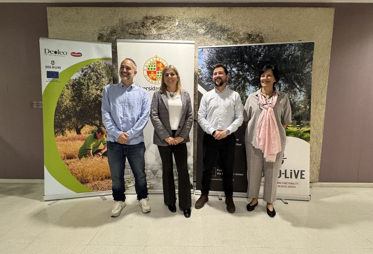 🏆 The II Soil o-Live International Olive Oil Competition (The Soil Health &amp; Olive Oil Quality Awards 2024), the only competition in the world that values both the quality of olive oil and the health of the soil, was presented today.

More information
soilolive.eu/soil-o-live-ex…