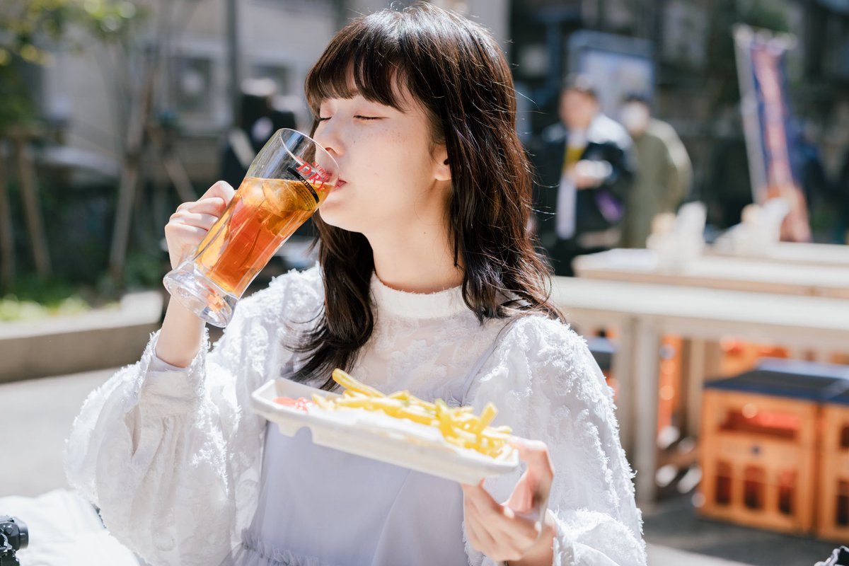 食べて飲むだけで幸せ

モデル:るいずさん(@yoroshikuruizu )
#クロス展5