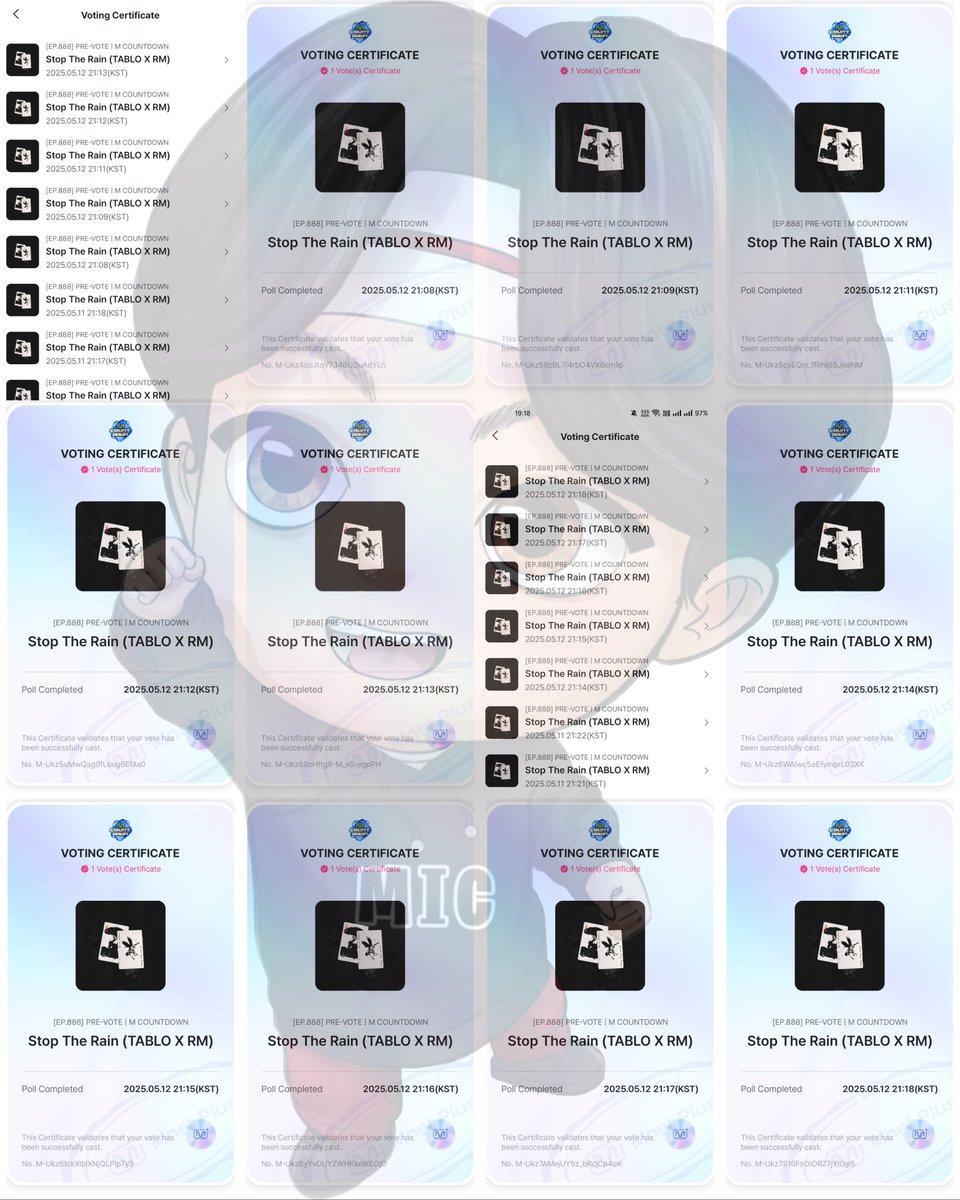 ksj_ourmoon's tweet image. Don't forget to pre-vote โStop The Rainโ on Mcountdown โ
๐ค
๐ณ๏ธ : mnetplus.onelink.me/TRa8/94wr5mku?โฆ
#RM #TABLOxRM #STR