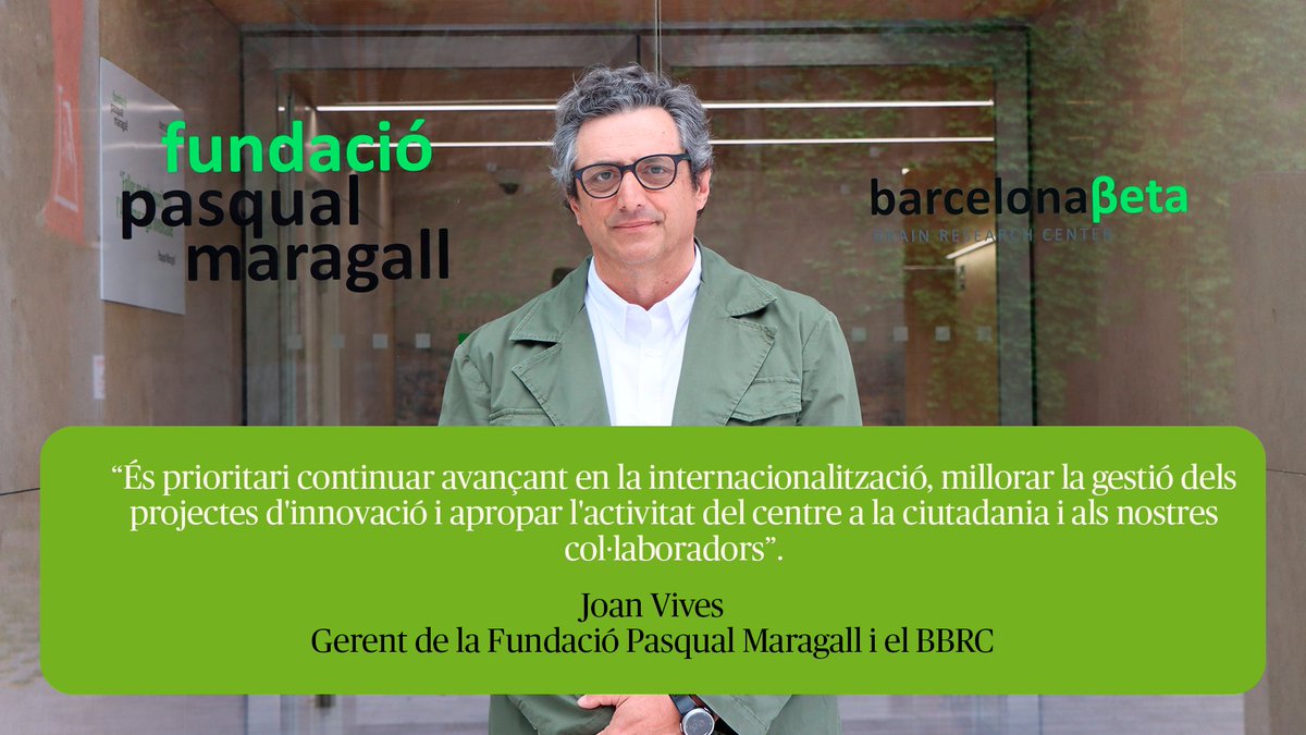 Fundación Pasqual Maragall (@fpmaragall) on Twitter photo 👤 Donem la benvinguda al <a href="/joanvivestomas/">joan vives</a>, nou gerent de la Fundació Pasqual Maragall i del BBRC!
Amb una àmplia experiència en el sector social, arriba per reforçar el lideratge estratègic i impulsar la transformació organitzacional. 💚
📰 bit.ly/42XwWjC 👤 Donem la benvinguda al <a href="/joanvivestomas/">joan vives</a>, nou gerent de la Fundació Pasqual Maragall i del BBRC!
Amb una àmplia experiència en el sector social, arriba per reforçar el lideratge estratègic i impulsar la transformació organitzacional. 💚
📰 bit.ly/42XwWjC