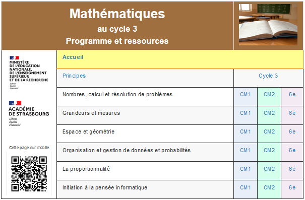 PythonLycee's tweet image. Retrouvez une synthèse du programme de cycle 3 en mathématiques et des livrets d'accompagnement : les exemples de réussite sont directement intégrés dans le programme, en regard des objectifs d'apprentissages.
codimd.apps.education.fr/s/R-N-hbQka