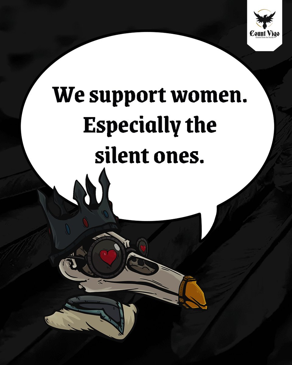 We supports women. Especially the silent ones.
 (– Sponsored by 1953)

**This article was written by a 98% male AI editorial team.
Gender equality will be added in 2075 at the earliest.**

- youtube.com/watch?v=sZQ2RU…

#EmpowermentDeluxe #CountVigo #FeministFeverDream #Satire