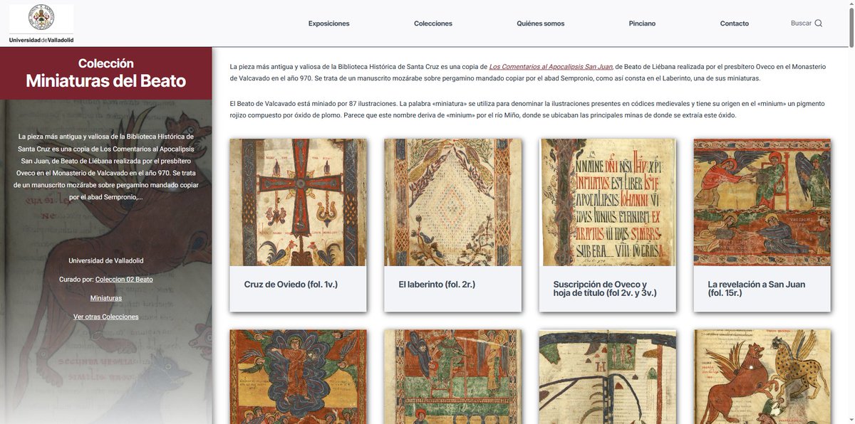 BUVa Reina Sofía (@bursofia) on Twitter photo La <a href="/BUVaSantaCruz/">BUVa SantaCruz</a> incorpora una nueva sección de exposiciones virtuales realizadas con la herramienta VISOR de <a href="/ConsorcioBucle/">Consorcio BUCLE</a>
bibliotecahistorica.blogs.uva.es/2025/05/09/vis… La <a href="/BUVaSantaCruz/">BUVa SantaCruz</a> incorpora una nueva sección de exposiciones virtuales realizadas con la herramienta VISOR de <a href="/ConsorcioBucle/">Consorcio BUCLE</a>
bibliotecahistorica.blogs.uva.es/2025/05/09/vis…