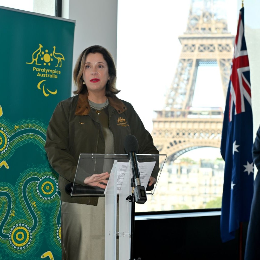 AUS Paralympic Team (@ausparalympics) on Twitter photo Paralympics Australia congratulates The Honourable Anika Wells MP on her reappointment as Federal Minister for Sport, which will extend her strong engagement with the Australian Paralympic movement.
Read more: bit.ly/43oTEB4
<a href="/AustGovernment/">australiangovernment</a> | #parasport Paralympics Australia congratulates The Honourable Anika Wells MP on her reappointment as Federal Minister for Sport, which will extend her strong engagement with the Australian Paralympic movement.
Read more: bit.ly/43oTEB4
<a href="/AustGovernment/">australiangovernment</a> | #parasport