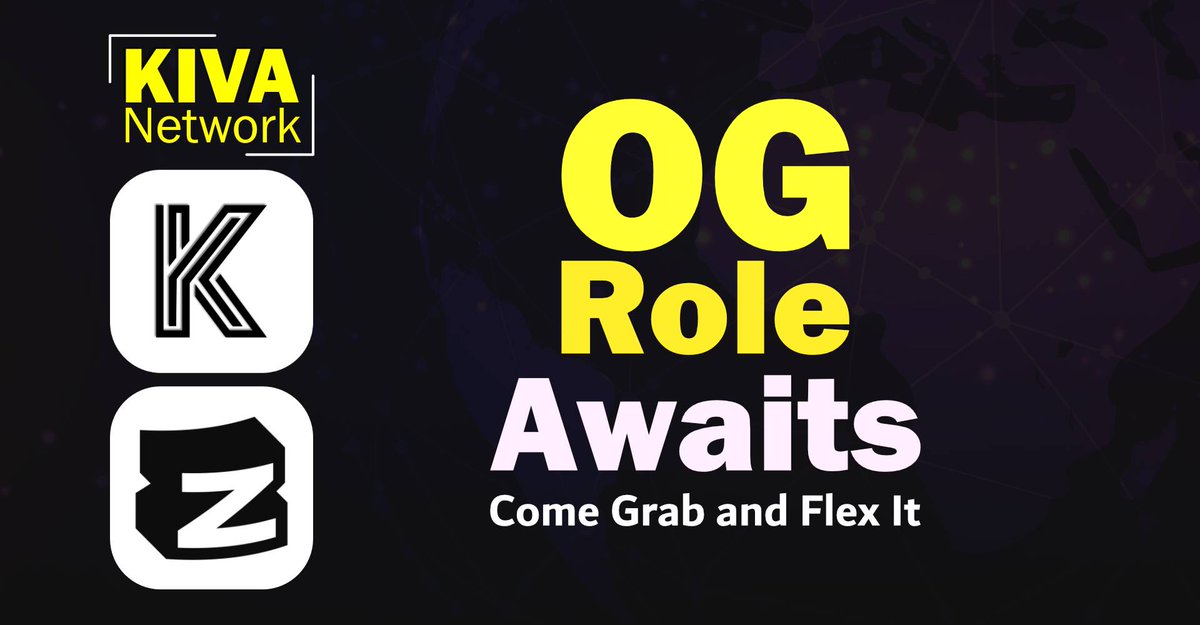 OGGS🔥
The wait is over! 
The Discord OG Role giveaway is officially LIVE — powered by Zealy social tasks. Complete missions. Earn your spot. Only the bold become OG! 💪
Here's the link:  📌
bit.ly/4dbb4V8