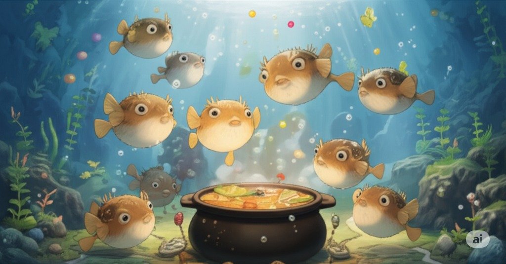 puffer is cooking today