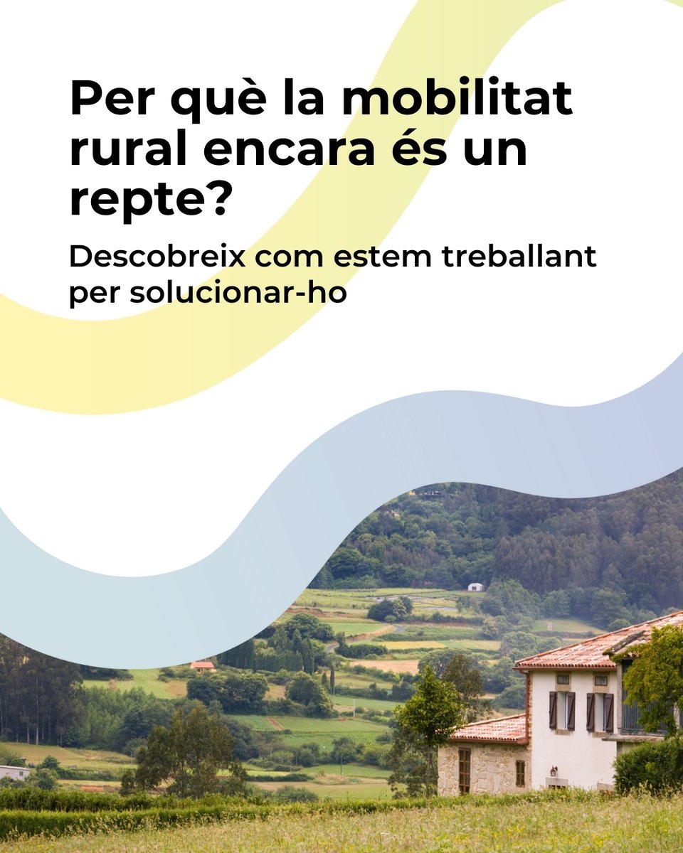 arcaruralcat's tweet photo. 🚧 Per què la mobilitat rural encara és un repte?
Viure en un poble petit o allunyat suposa dificultats per desplaçar-se amb normalitat. Sense un transport públic eficient i accessible, moltes persones tenen dificultats per accedir a serveis bàsics, estudis o activitats.

(1/5) https://t.co/AJ6deWrW2U