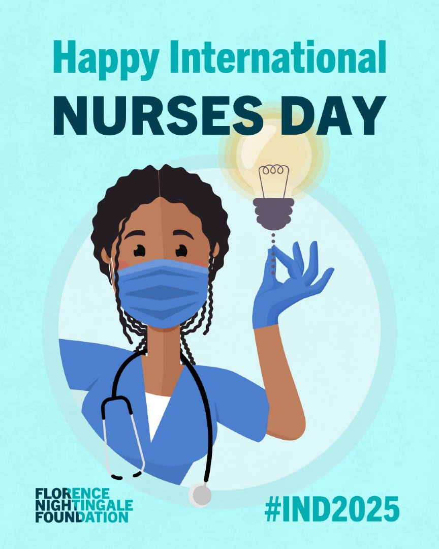 Wishing you a happy #InternationalNursesDay. We celebrate you today, at the #FNFStudents Day and the Florence Nightingale Commemoration Service this evening. For all you do, each and every day, we thank you. #TeamFNF #IND2025