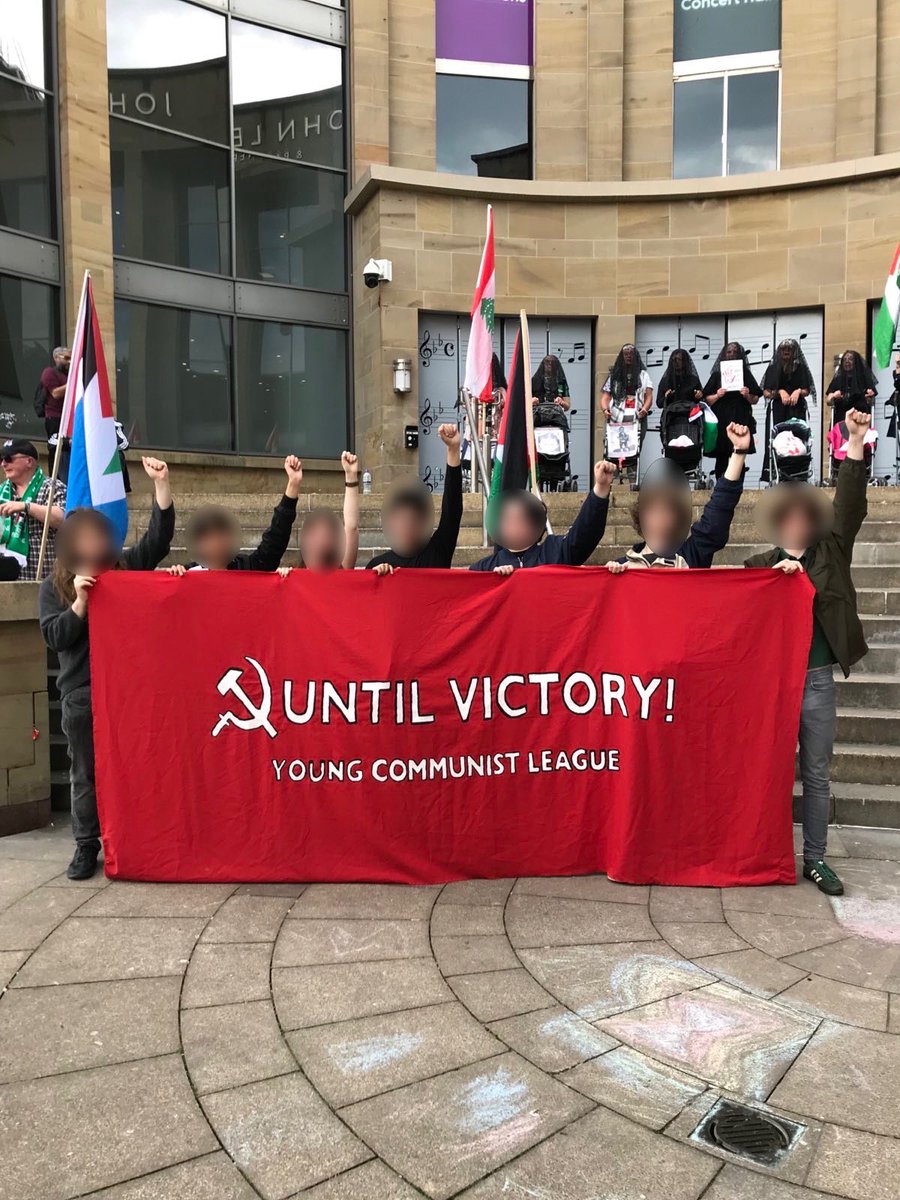 Our members showed support for Art Workers for Palestine, rallying against Glasgow Life's support in hosting Friends of Israel. An organisation known for supporting and funding Israel's violent genocide. Glasgow says no to zionists! Until victory!