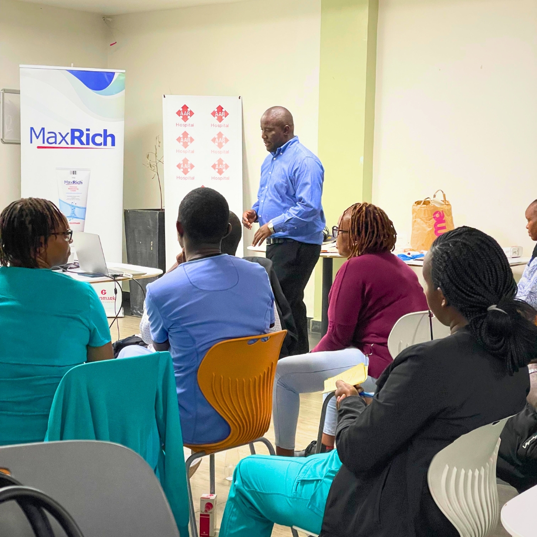 Last week we hosted representatives from @glenmark_pharma who came to conduct a training on wound care for our nurses.
Wound care is a pertinent part of a nurses' professional life.
#aarhospital #glenmarkpharmaceuticals #woundcarenurse