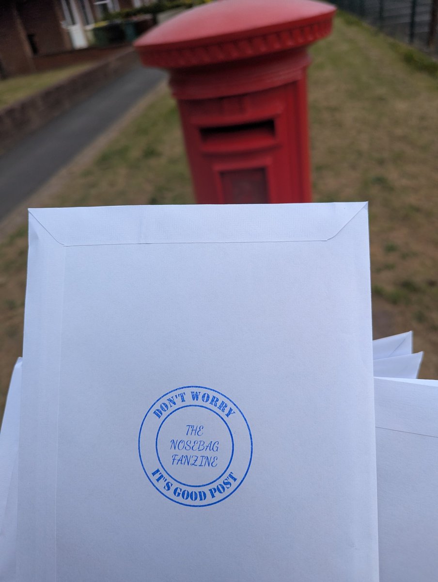 Hope the postie has had his Weetabix 🦾

Any issues, shout me!!